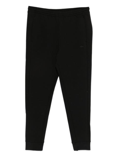 fitted jersey track pants