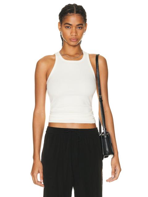 High Neck Fitted Tank Top