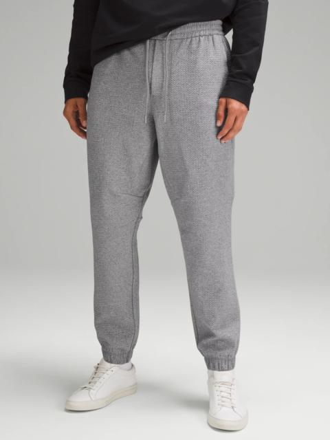 Textured Double-Knit Cotton Jogger