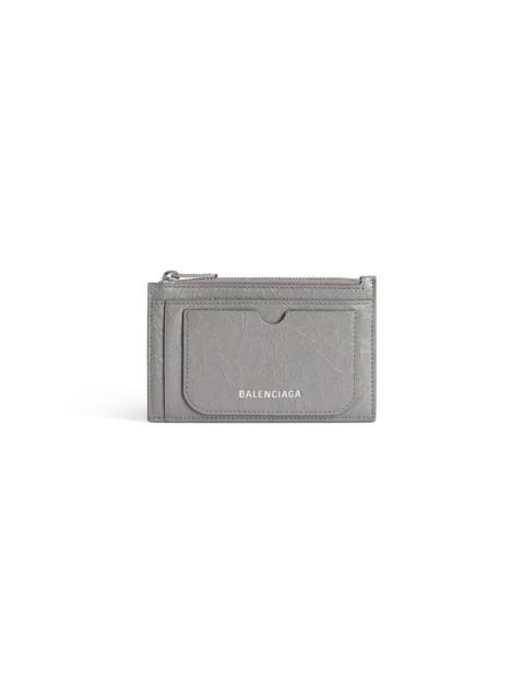 Men's Superbusy Long Coin And Card Holder in Balenciaga Grey