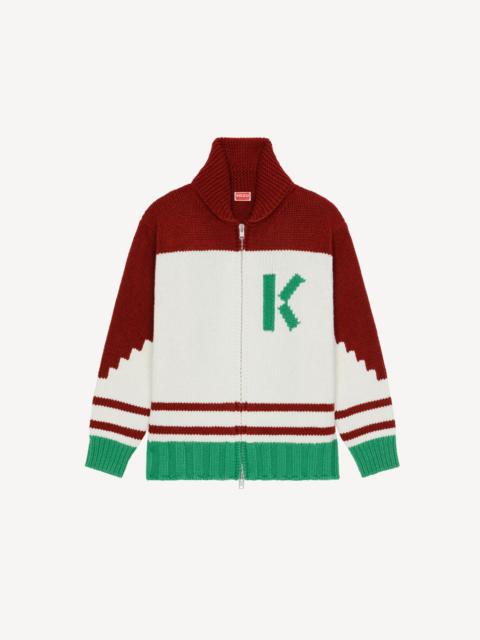 'Cowichan' zipped cardigan