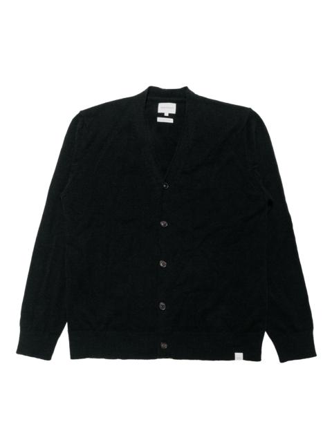 Standard Merino Lambswool Cardigan Black