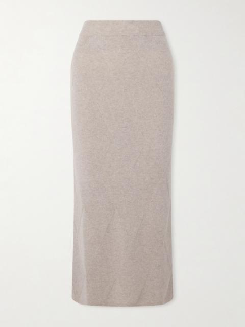 Cashmere Midi Skirt