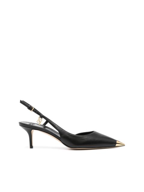 60mm leather pumps