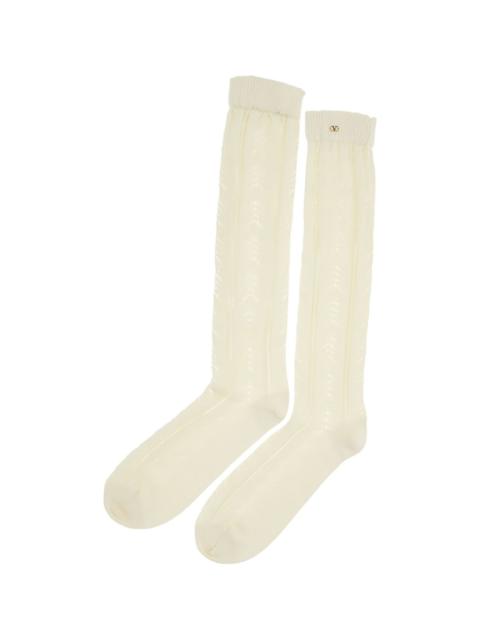 V Gold cotton socks