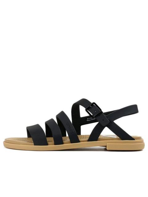 (WMNS) Crocs Tulum Sandals 'Black' 206107-00W