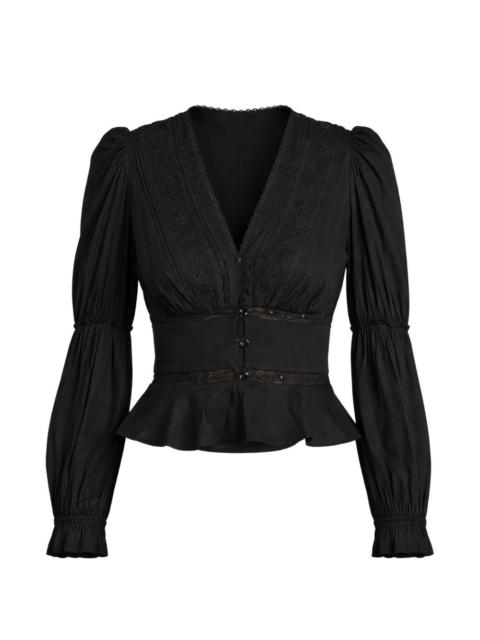 Meadowlark V-neck blouse