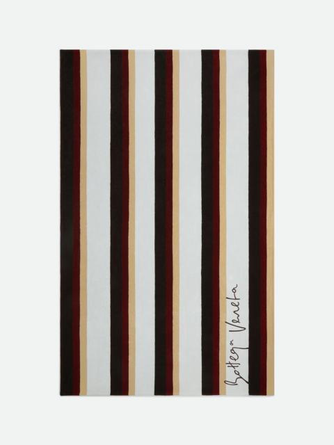 Stripe Jacquard Beach Towel