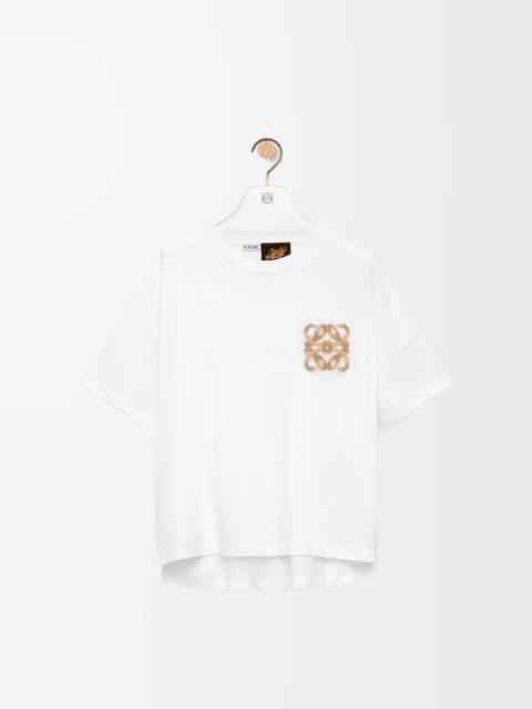 Boxy fit t-shirt in cotton