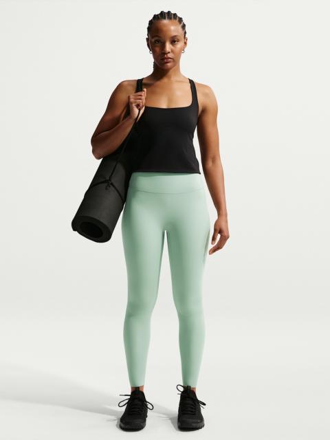 Nike Zenvy Women's High-Waisted 7/8 Leggings with No Front Seam