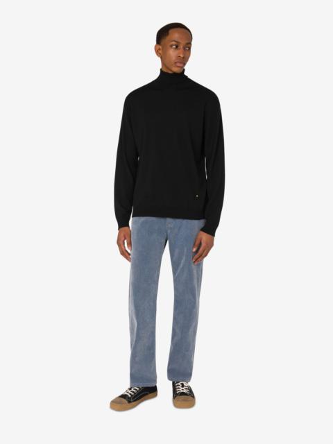 WOOL BLEND TURTLENECK SWEATER GOLDEN M