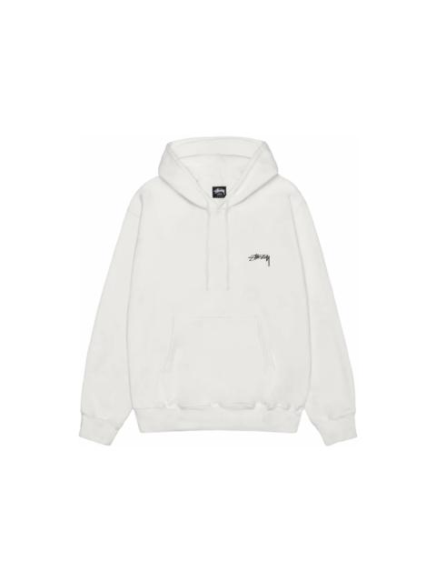 Stussy Smooth Stock Pigment Dyed Hoodie Natural