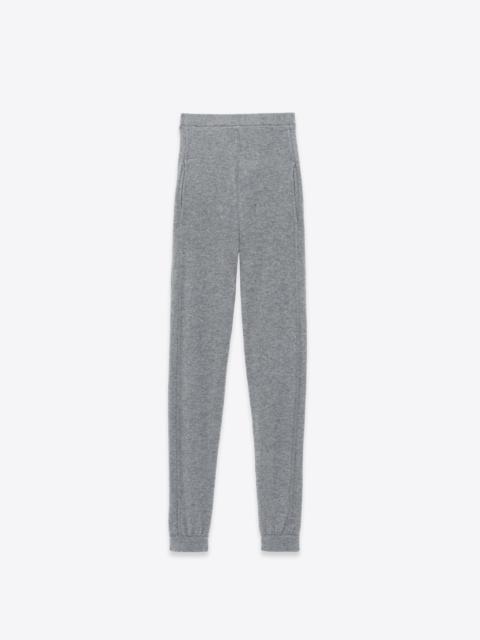 high-waisted leggings in cashmere