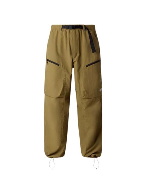 buckle cargo trousers