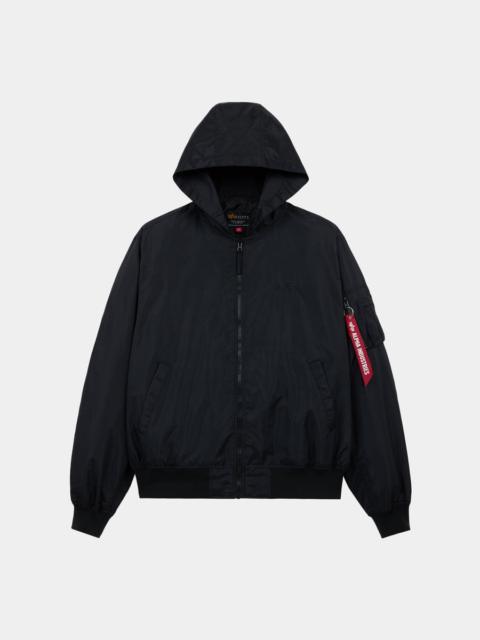 LOGO L-2B HOODED HUNTER FLIGHT JACKET