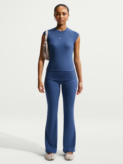Nike Sportswear Chill Knit Women's Mid-Rise Tight Ribbed Pants