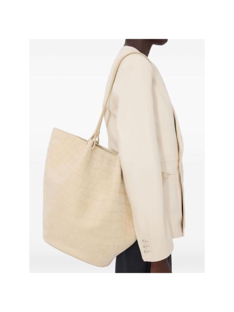 Rudy embossed-logo tote bag