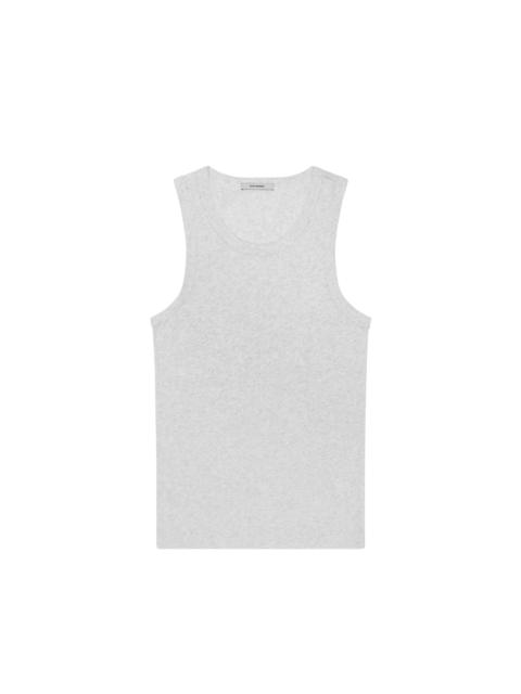 SHEER TANK HEATHER GREY