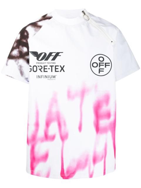 Goretex graffiti print T-shirt
