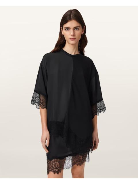 LENNY SHORT SLEEVE LACE T-SHIRT