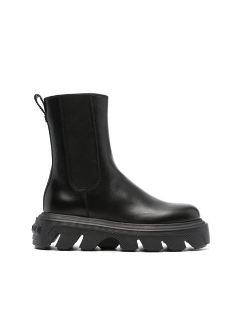 Generation C leather ankle boots