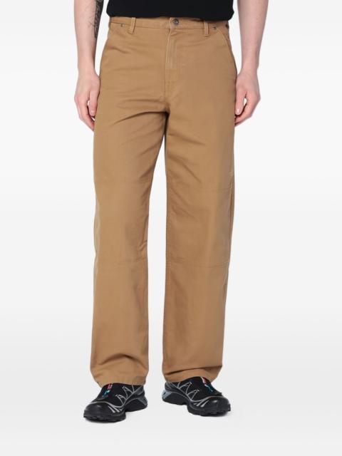 utility-pocket cotton trousers