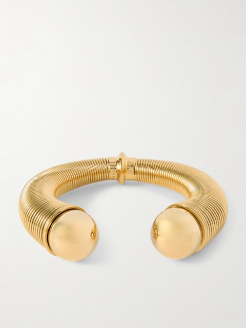Sphere Gold-tone Cuff