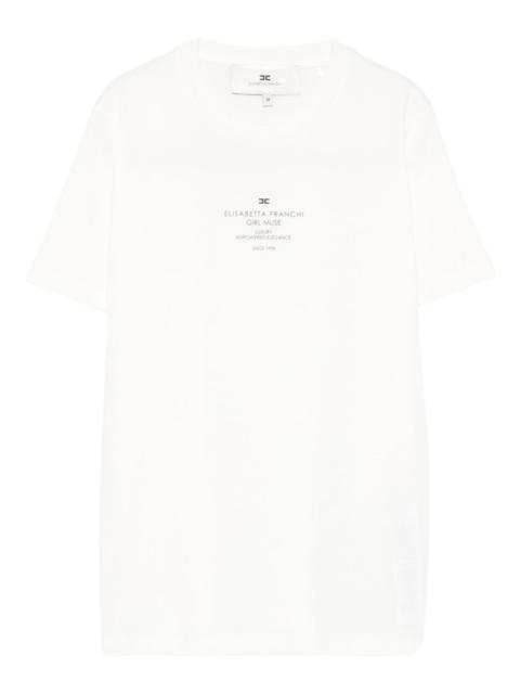 logo-print cotton T-shirt