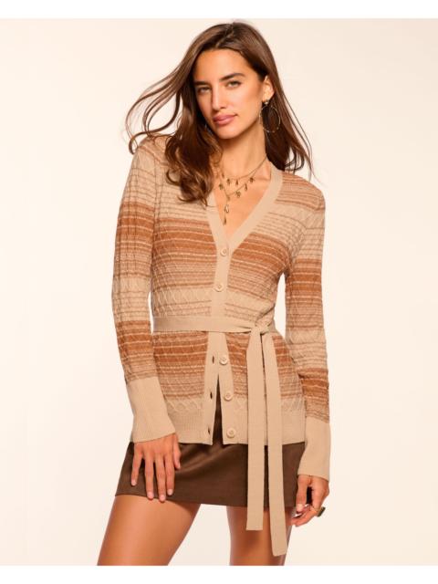 Michelle Cable Knit Cardigan Sweater