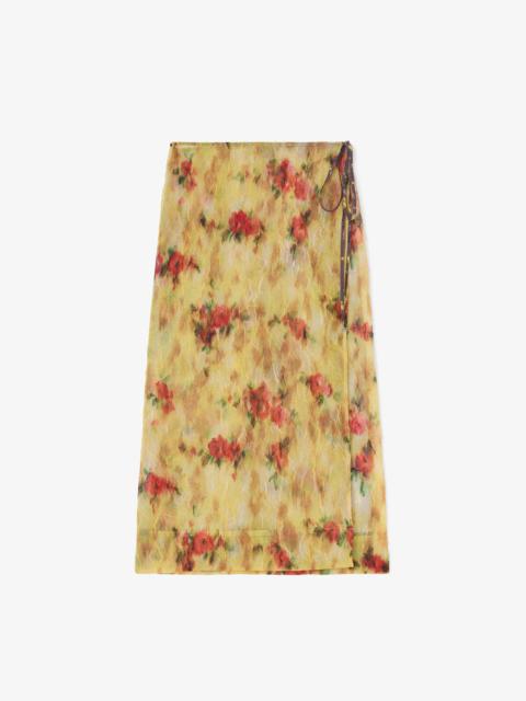 SKIRT IN COLOUR BLOCK PATCHWORK