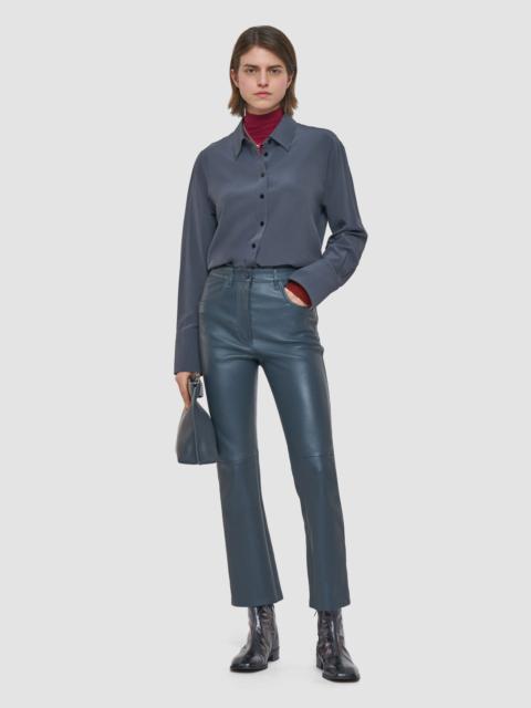 Duke Leather Stretch Trousers