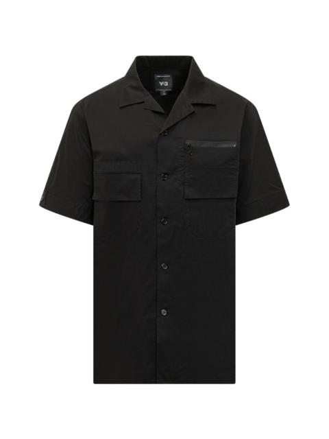black pocket shirt