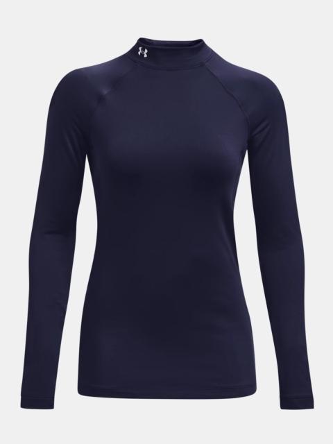 Women's ColdGear® Mock Neck Long Sleeve