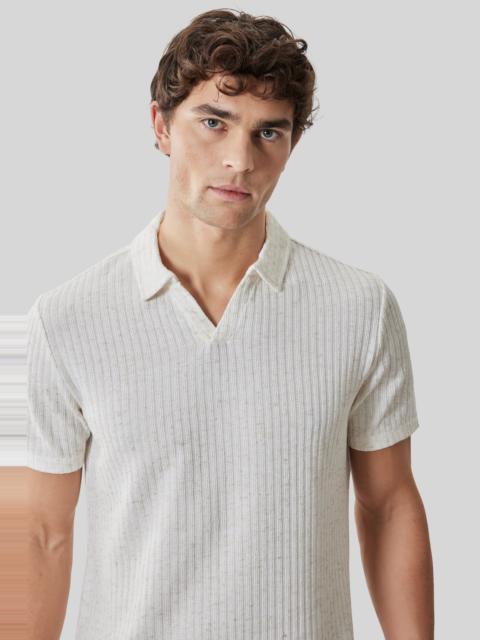 Isadore Open Collar Polo