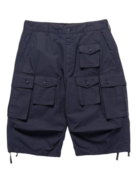 multi-pocket cargo shorts