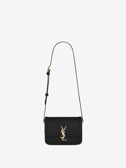 solferino small satchel in box saint laurent leather