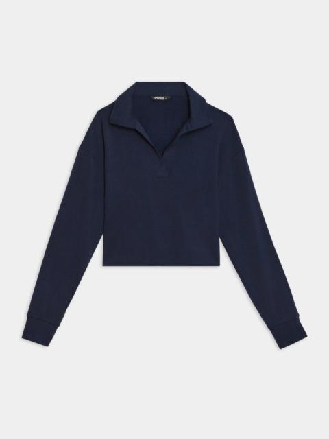 Joan Fleece Polo Sweatshirt
