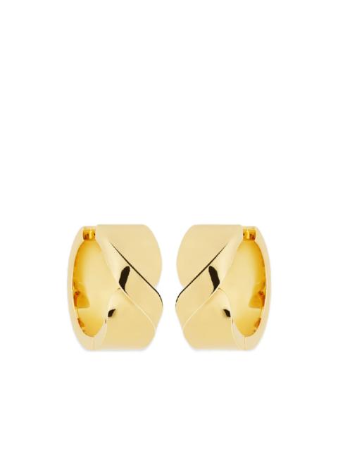 hook fastening earrings