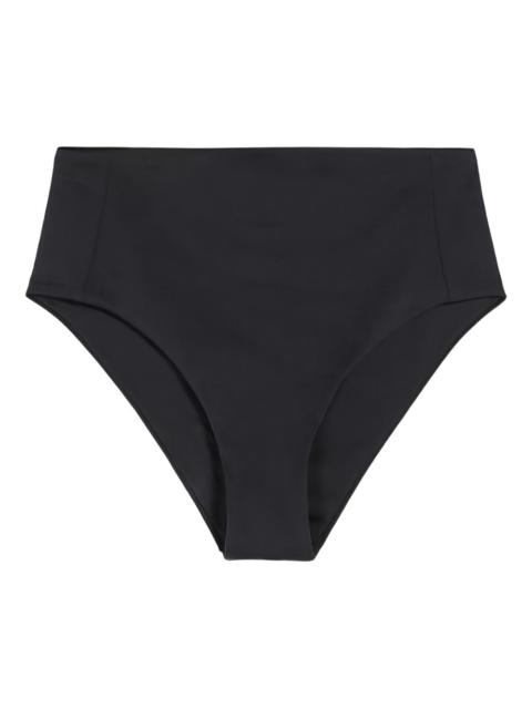 high-waisted bikini briefs