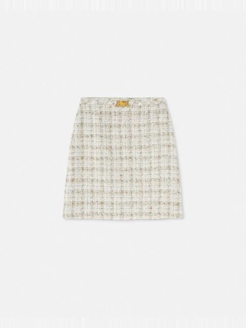 Tweed A-line Mini Skirt