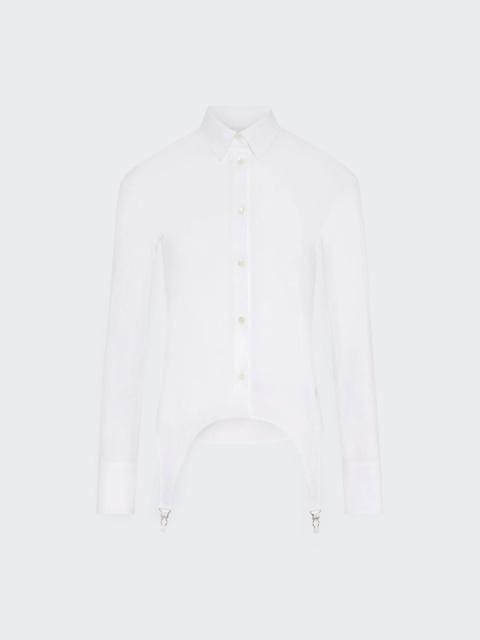 Porte Jarretelles Shirt White