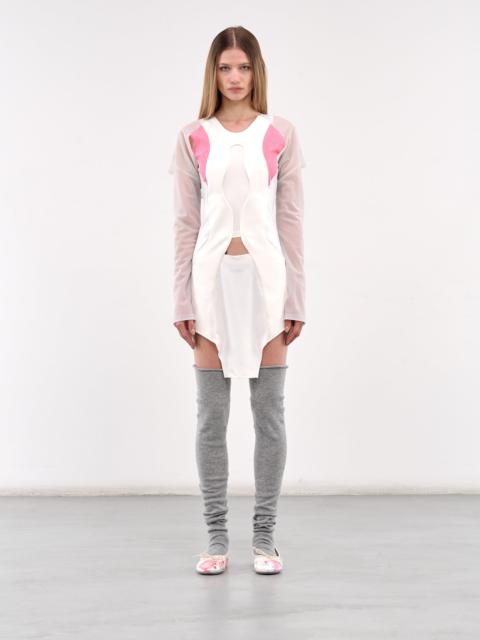 Long Sleeve Paneled Dress