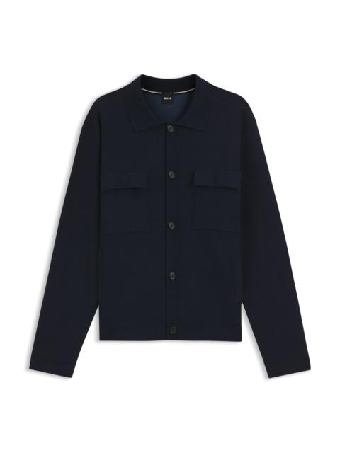 REGULAR-FIT OVERSHIRT IN COTTON