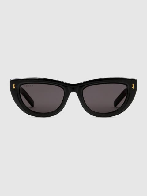 Cat-eye frame sunglasses