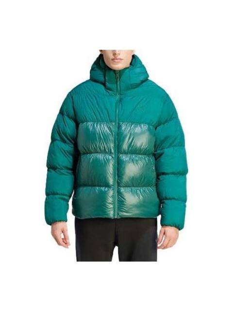 adidas originals Adicolor Down Regen Hooded Puffer Jacket 'Green' IL2566