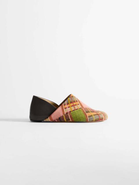 WOMENS SLIPPER MULES IN MULTI