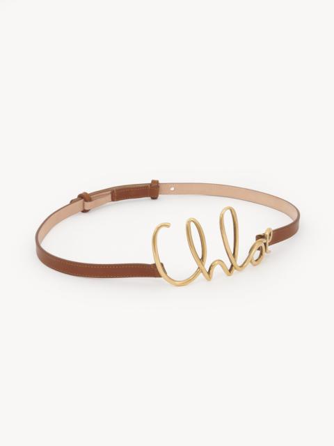 THE CHLOÉ ICONIC SMALL BELT