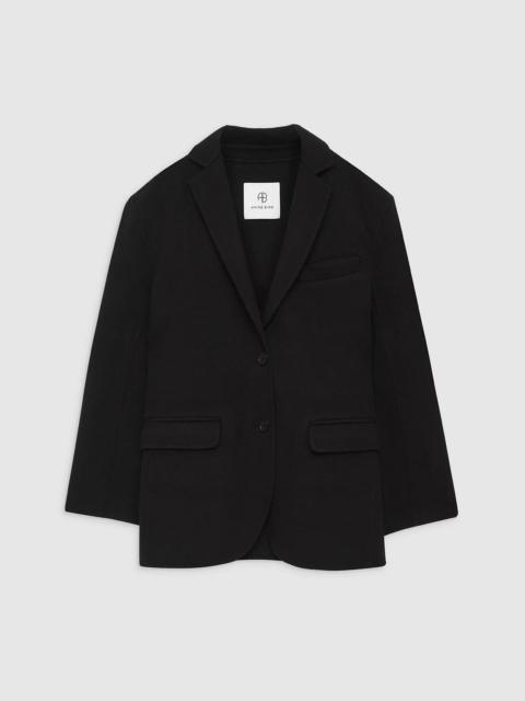 Quinn Blazer - Black Cashmere Blend