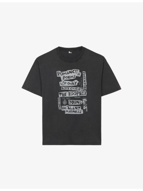 Graphic-Print Short-Sleeve Cotton T-Shirt