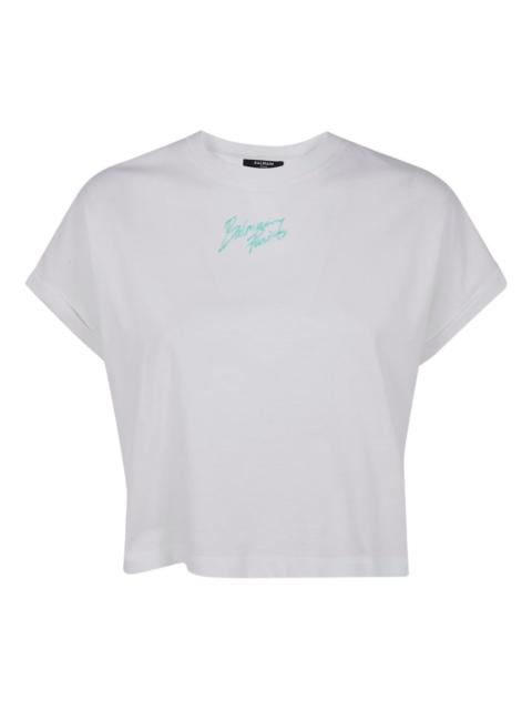 logo-print T-shirt